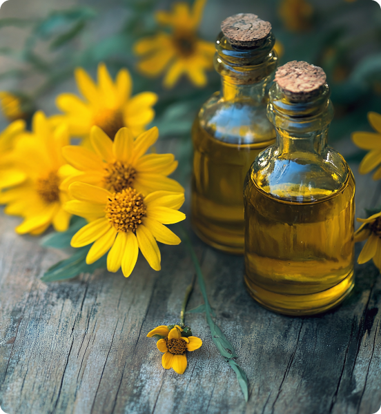 L'arnica est une huile essentielle soulageante