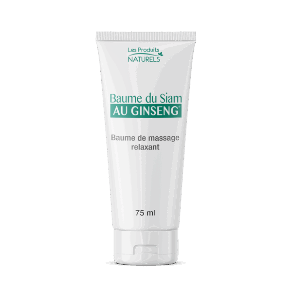 Gel Baume du siam au Ginseng en formule tube de voyage pour soulager les articulations ou que vous soyez