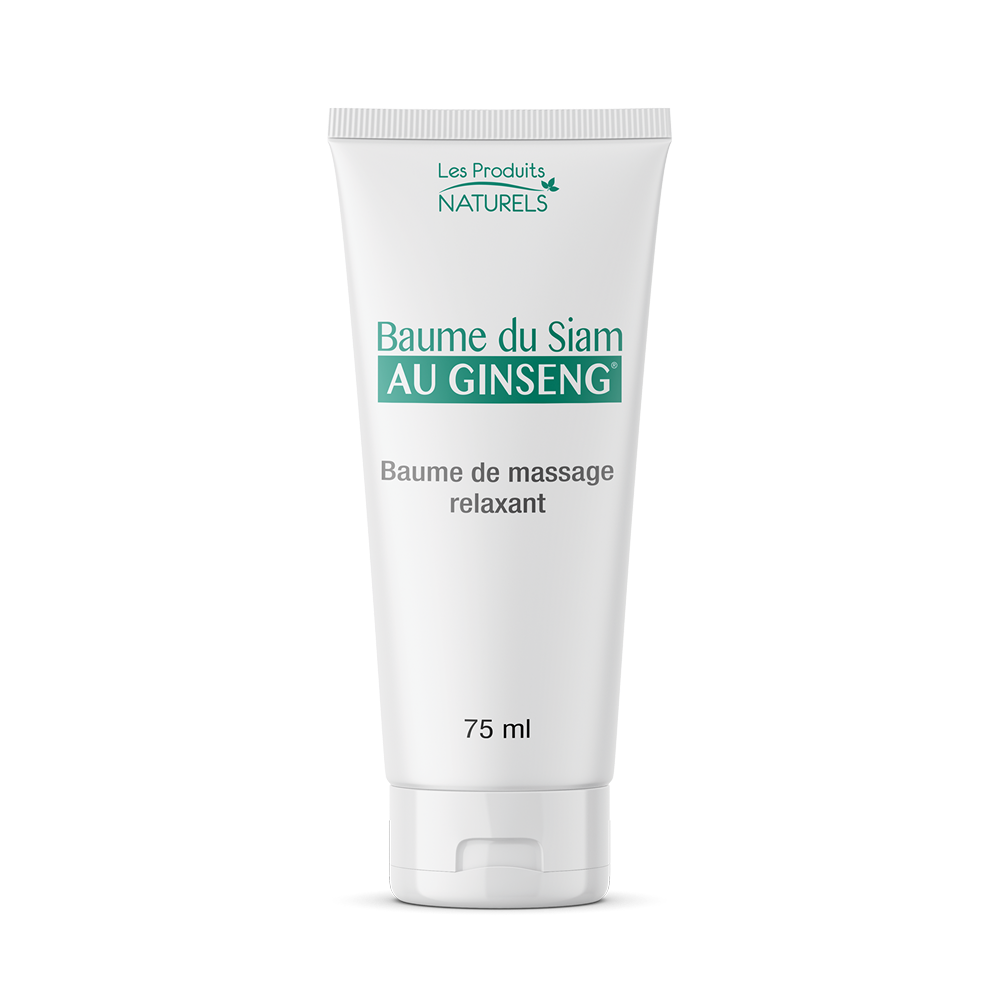 Gel Baume du siam au Ginseng en formule tube de voyage pour soulager les articulations ou que vous soyez