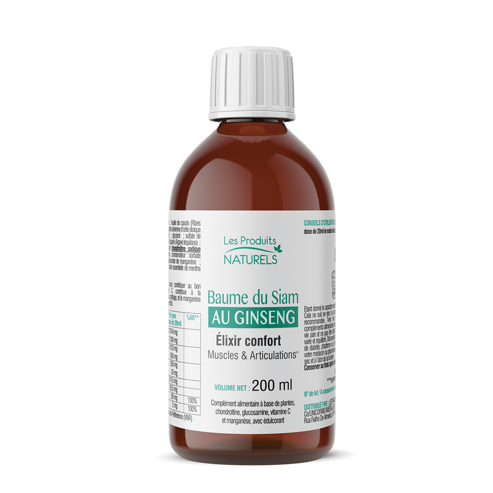 Sirop Baume du Siam au Ginseng